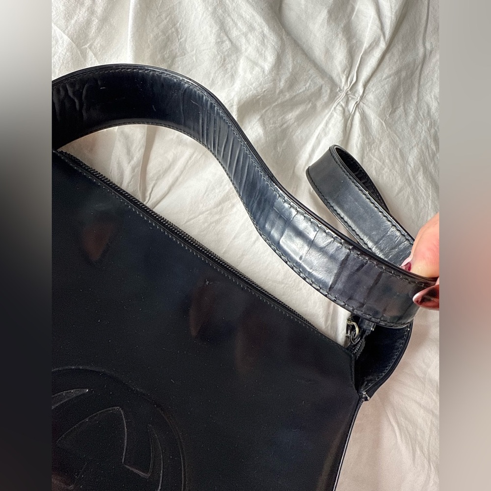 Gucci Tom Ford Patent leather Hobo shoulder bag - Picture 5 of 16